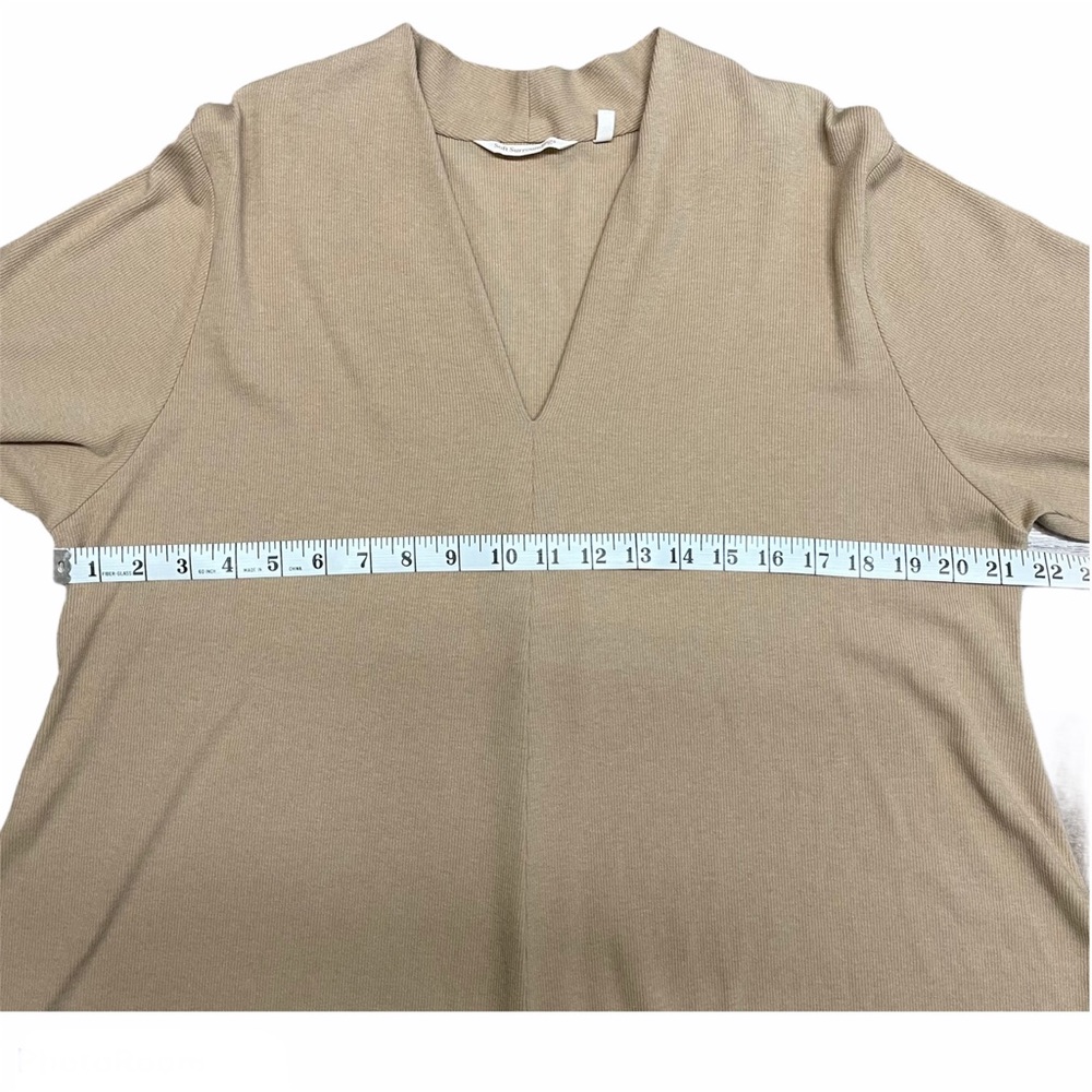 Soft Surroundings Top 1X Jacqueline Tunic Tan - Picture 5 of 7